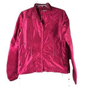 Uli Schneider 100% Silk Lightweight Full-Zip Jacket US‎ Size 10